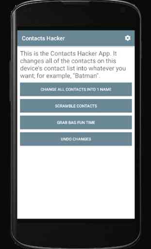 Contacts Hacker - A Prank App 1