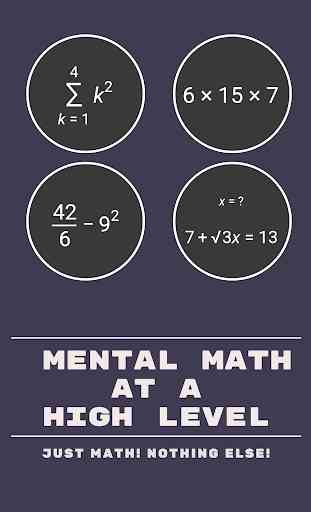 Mental Math Master 1