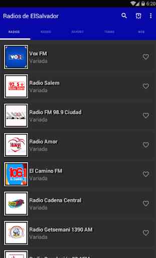 Radios de El Salvador 2