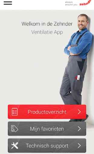 Zehnder Ventilatie App 2