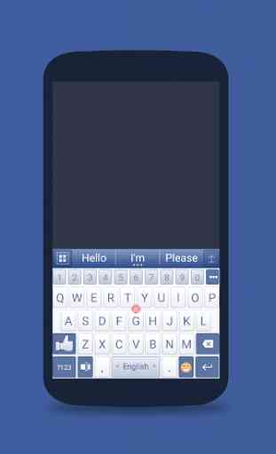 ai.keyboard theme for Facebook 1