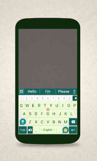 ai.keyboard theme for WhatsApp 1