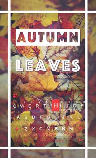 Autumnleaves Tema de teclado 1