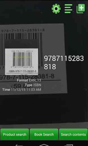 Escáner de código de barras QR 2
