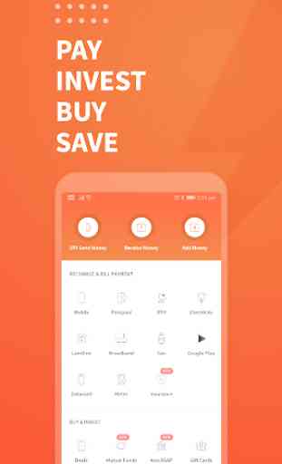Freecharge - Recharges & Bills, UPI, Mutual Funds 1