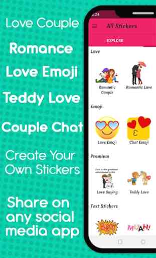 I Love Stickers - I Love You Stickers 1