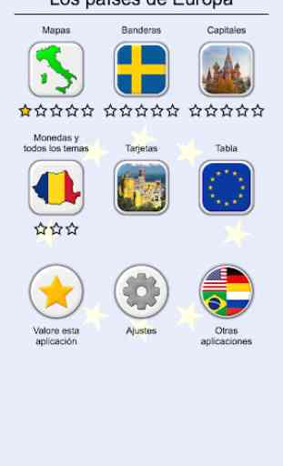 Países de Europa: Los mapas, banderas y capitales 3