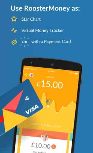 RoosterMoney: Pocket Money App & Debit Card 2