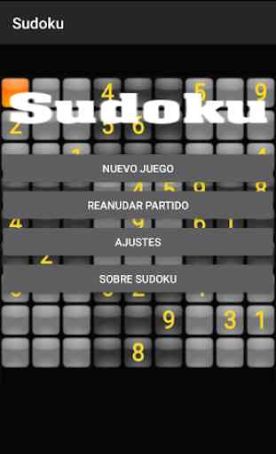 Sudoku en español gratis 2