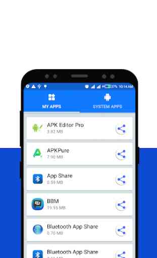 Bluetooth App Share and backup 1