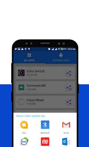 Bluetooth App Share and backup 2