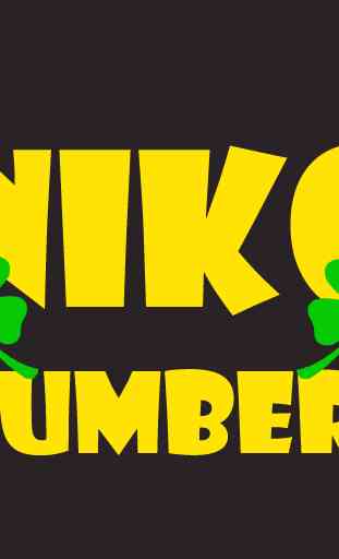 KINO NUMBERS OF NIKO 1