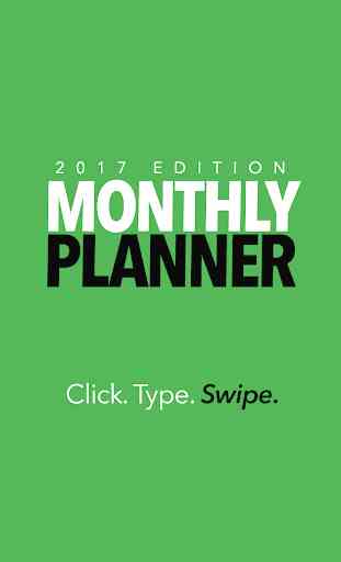 Monthly Planner 1