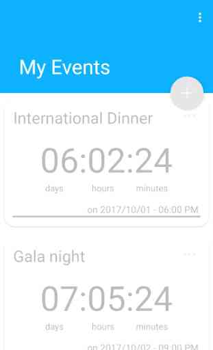 My Events - Countdown 1