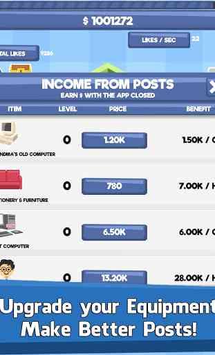 Social Network Tycoon - Idle Clicker & Tap Game 4