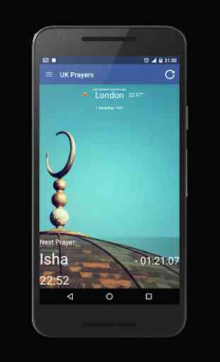 UK-United Kingdom Prayer Times 1