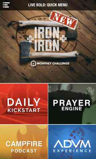 Live Bold: Christian App for Men 1