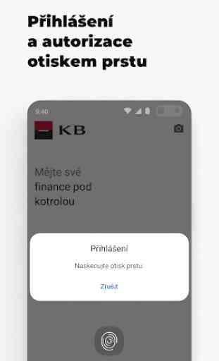 KB Mobilní banka Business 2
