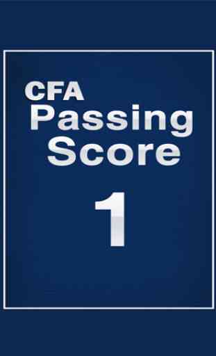 Pass the CFA Level 1 1
