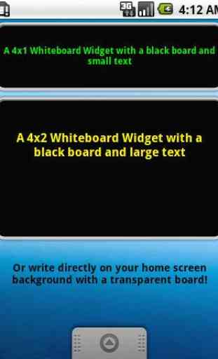 Widget Notes - Whiteboard 2