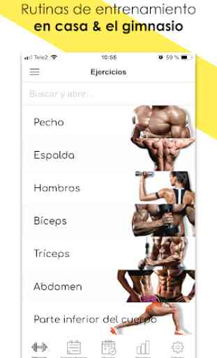 Fitness-mi Entrenamiento y Diario de Ejercicio GYM 1
