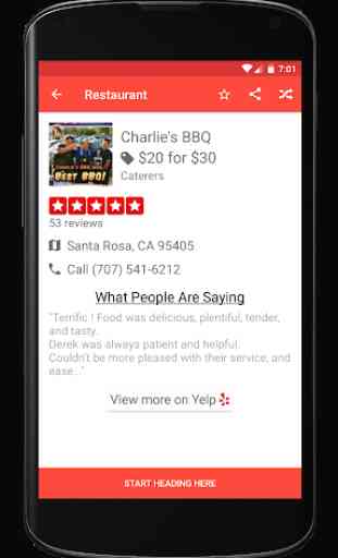 Food Button - Quickly Find Restaurants Nearby 2