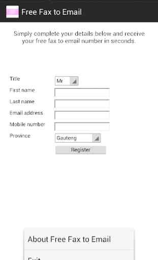 Free Fax to Email SA (New!) 1
