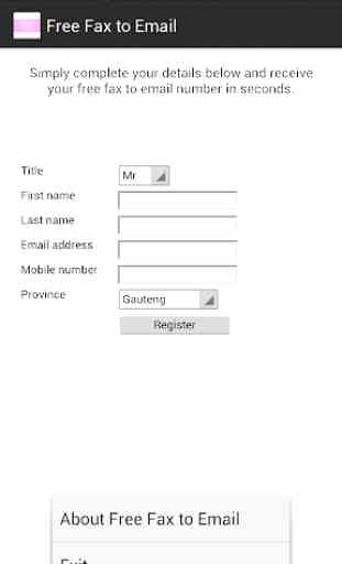 Free Fax to Email SA (New!) 2