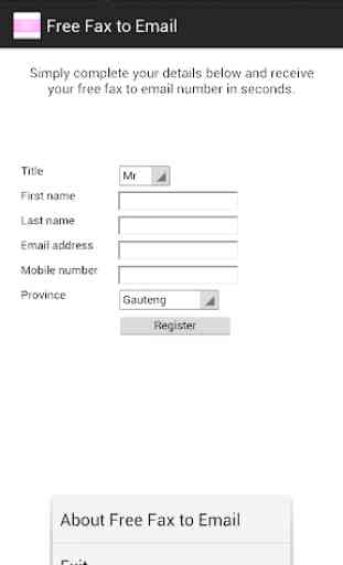 Free Fax to Email SA (New!) 3