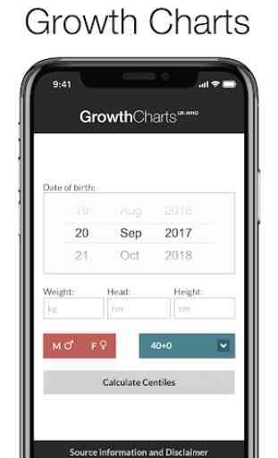 Growth Charts UK-WHO 1
