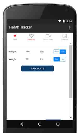 Health Tracker 4