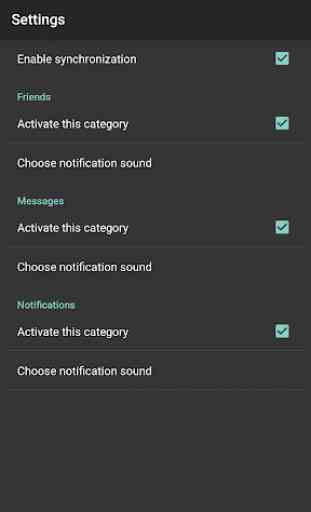 Notifications for Facebook 2