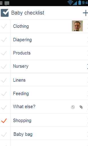 Baby checklist 3