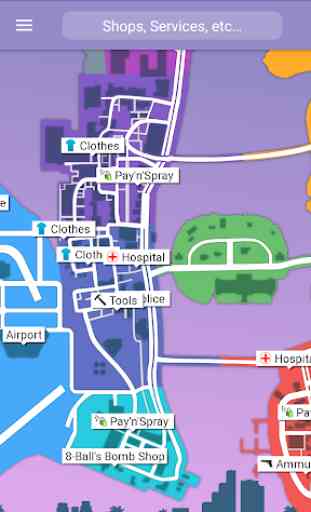 Map & Codes for Vice City 2