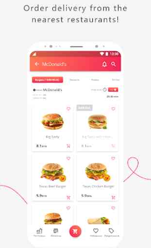 Menu.by — restaurant food delivery 2