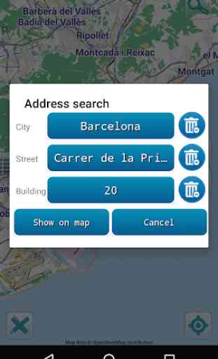 Mapa de Barcelona offline 3