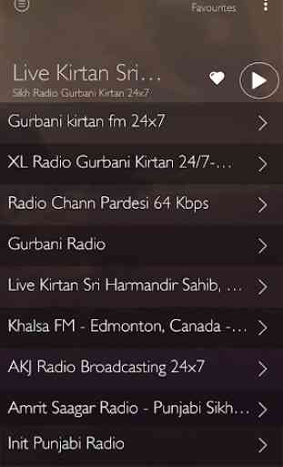 Gurbani Kirtan Radio Stations 1
