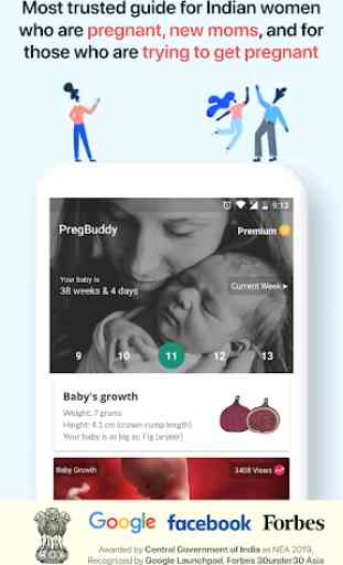 Pregnancy Tracker, Fertility Calculator & BabyCare 2
