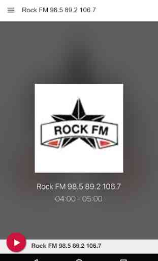Rock FM 98.5 89.2 106.7 1