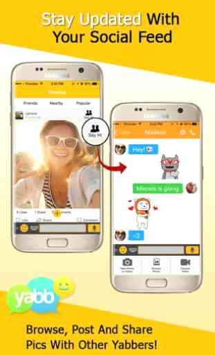 Social Messaging App - Free calls, text, chat, SMS 3