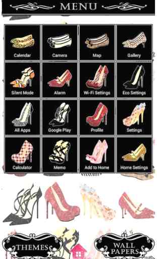 Chic Wallpaper Shoes! 3