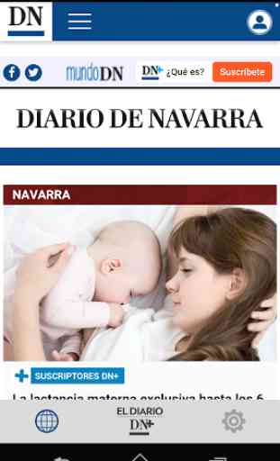 Diario de Navarra DN+ Móvil 1