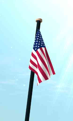 EE.UU. Bandera 3D Gratis 3