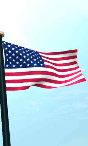 EE.UU. Bandera 3D Gratis 4