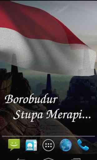Indonesia Flag Live Wallpaper 2