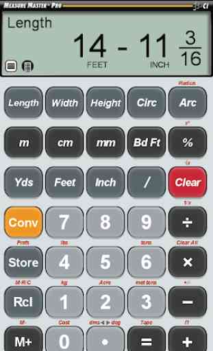 Measure Master Pro Calculator 1
