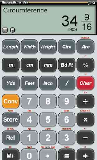 Measure Master Pro Calculator 2