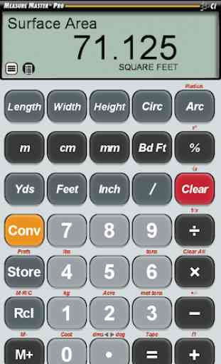 Measure Master Pro Calculator 4