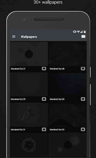 Murdered Out - Black Icon Pack (Free Version) 3