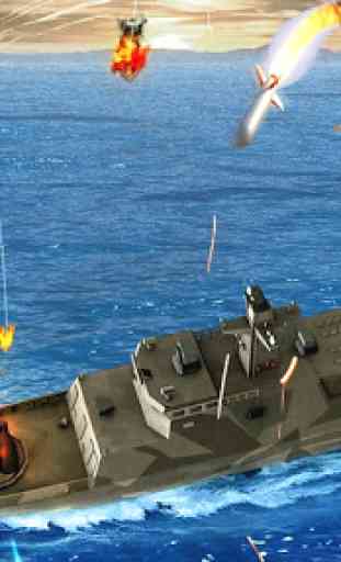 Armada Mar Buque de guerra 3D 3